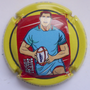 Marque : STRAUSS - GEORGETON N° Lambert : A33 Couleur : Polychrome, contour jaune  Description : Rugby France 2023 - nom de la marque Emplacement : 