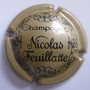  Marque : FEUILLATTE Nicolas N° Lambert : 8 Couleur : Or pâle et marron Description : Champagne et nom du producteur Emplacement : 052-04-05