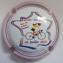 Marque : FAY Michel N° Lambert : A16 Couleur : Blanc, contour rose Description : Tour de France femmes 2022 - nom de la marque Emplacement : 