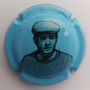 Marque : CHEURLIN Dangin N° Lambert : 26e Couleur : Fond bleu ciel Description : Portrait - nom de la marque  Emplacement : 