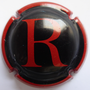 Marque : BAROVILLE N° Lambert : 3b Couleur : Noir et rouge Description : Lettre "R" - nom de la marque sur le pourtour Emplacement : 