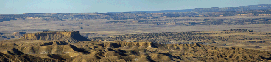 Navajo Draw hike, Rio Puerco, desert landscape, mesas, near Albuquerque, New Mexico