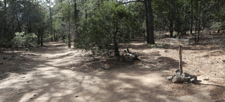 Upper Faulty Trail, Sandia Mountains, Cibola National Forest, New Mexico