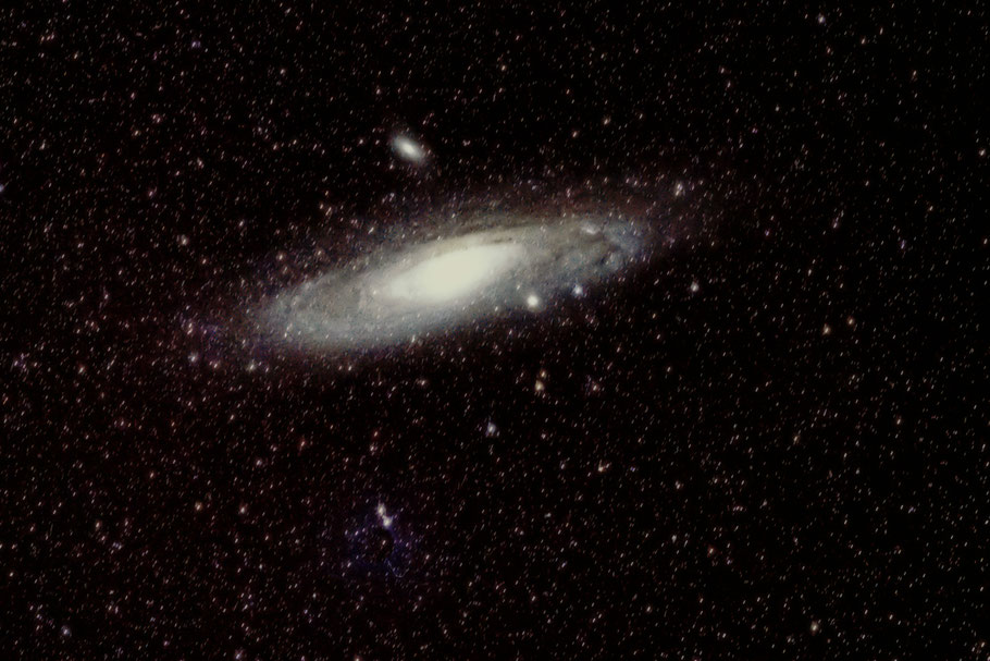 Andromeda Galaxy:  Canon EOS R with Tamron f 2.8 70-200 mm at 200 mm (f 2.8/ 5 secs/ ISO 12.800) 47 images stacked (Sequator/ LR /PS)