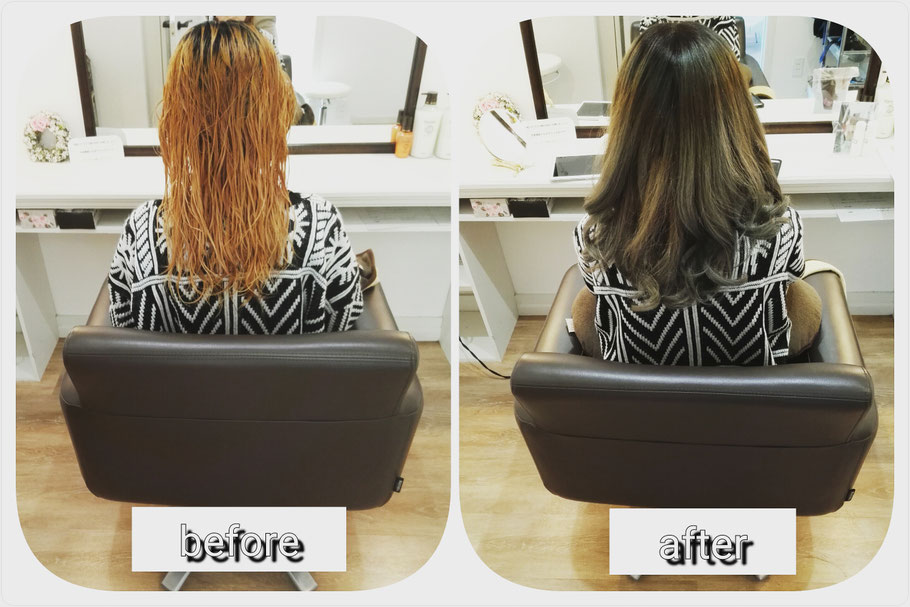 群馬県高崎市で人気の髪質改善美容室ロリポップ 施術実例 全席個室 群馬県高崎市で人気の髪質改善とヘアケア専門美容室ロリポップ