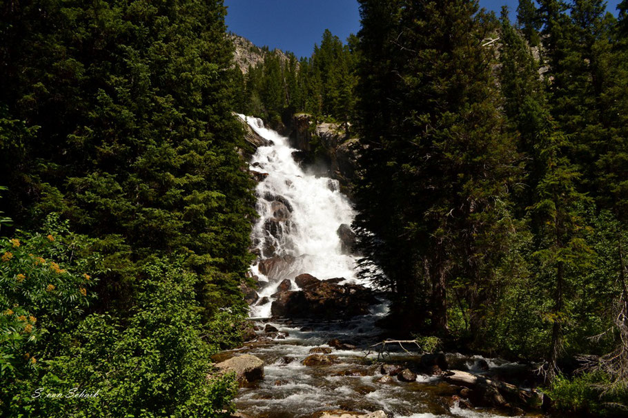 Hidden Falls in Cascade Canyon