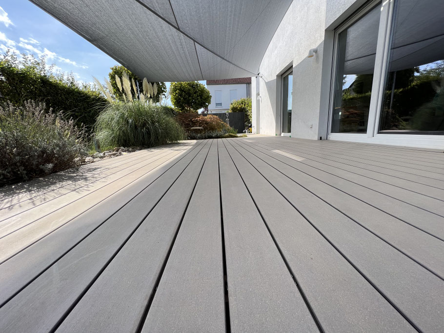 WPC Gartenterrasse, Privathaus Ingelheim am Rhein