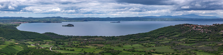 Montefiascone: Panorama sul lago di Bolsena