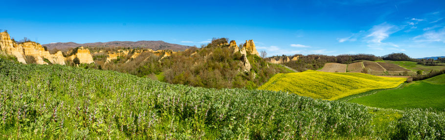 Le balze del Valdarno: Sentiero dell'acqua zolfina