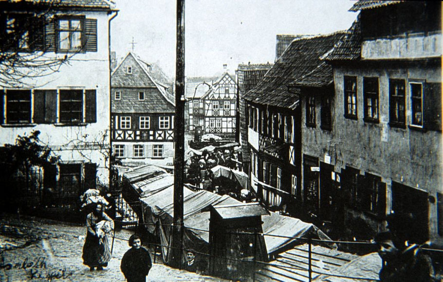 Krautmarkt am Flecken im September 1911