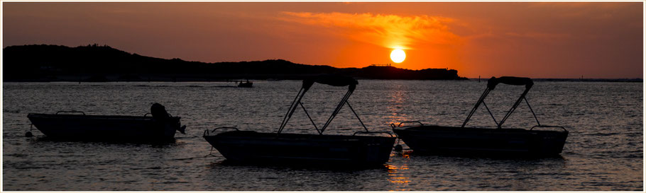 Sunset über dem Murchinson River, Kalbarri