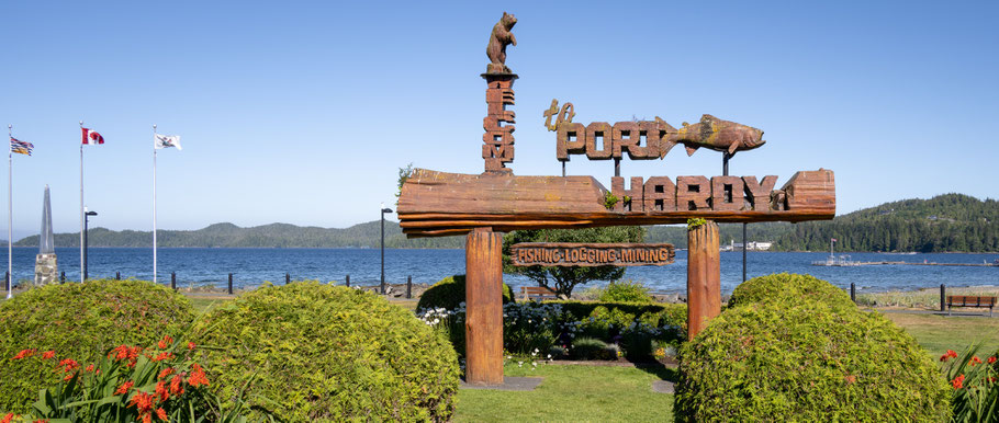 Port Hardy, Vancouver Island, Cenotaph, Carrot Park Port Hardy, Tsulquate Park