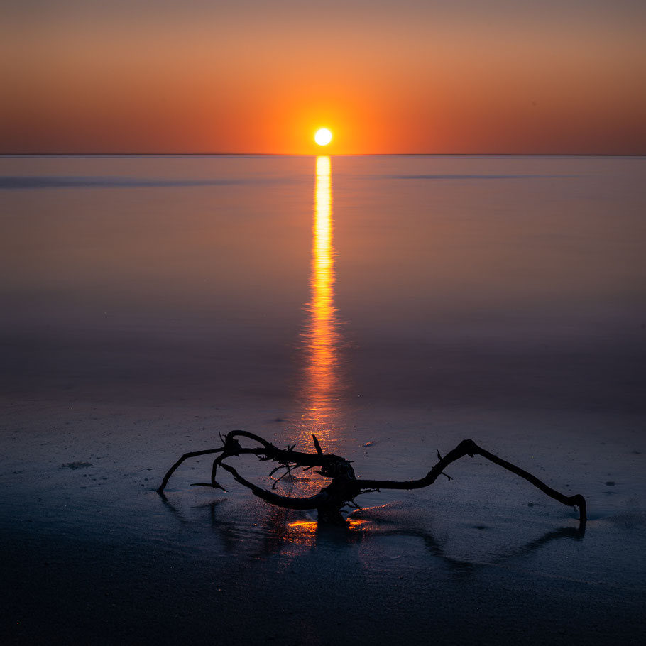 Sunset Osprey Bay, Cape Range Nationalpark, Australien