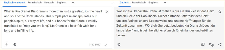 kia orana