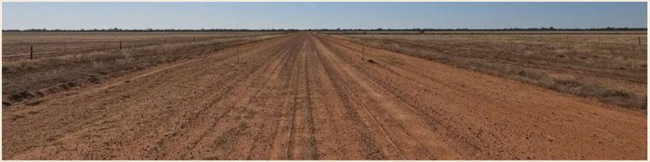 Jundah Quilpie Road, Outback Queensland, Offroad-Piste, Wellblechpiste, Roadtrip, Rundreise Australien
