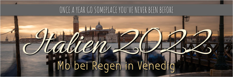 Venedig - Uferpromenade 'Riva degli Schiavoni', Venezia, Venice, Gondeln von Venedig