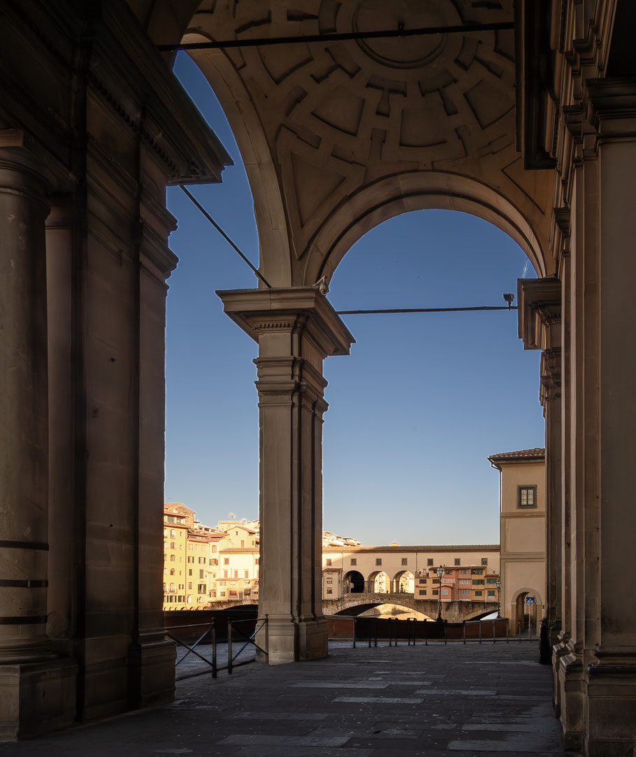 Ponte Vecchio am frühen Morgen