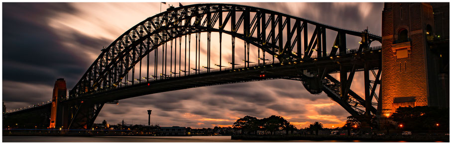 Australien, Australia, Sydney, Reisebericht Sydney, Reisebericht Australien, New South Wales, Kirribilli, Sunset Harbour Bridge, 