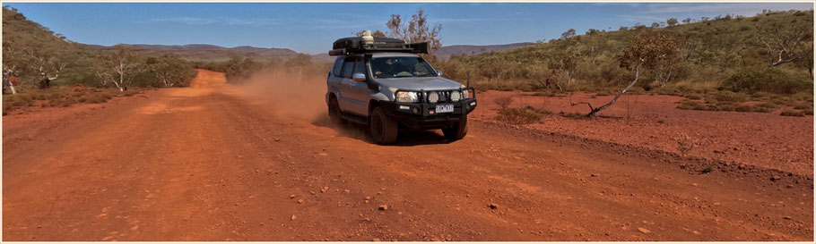unterwegs im Karijini Nationalpark