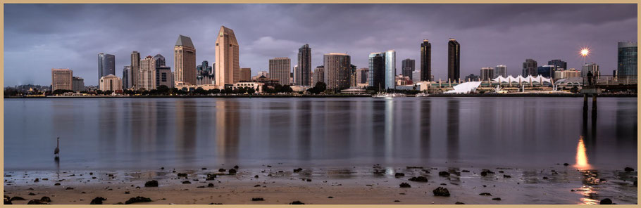 USA-Reise, Roadtrip Kalifornien, San Diego, Coronado, San Diego Sunset, San Diego Skyline