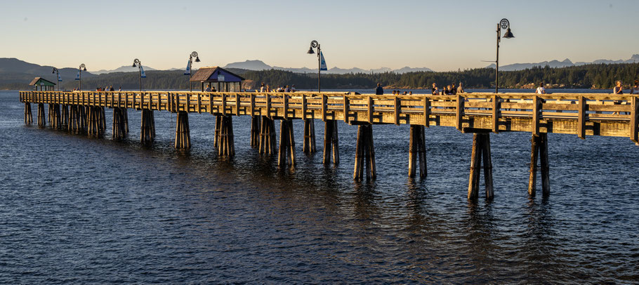 Campbell River, Campbell River Harbour, Discovery Fishing Pier Campbell River