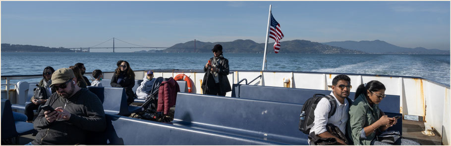 Sausalito Ferry, Sausalito Fähre, Fährüberfahrt nach Sausalito