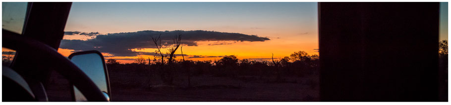 Queensland, Outback, Sunset, Outback Sunset, Sonnenuntergang im Outback