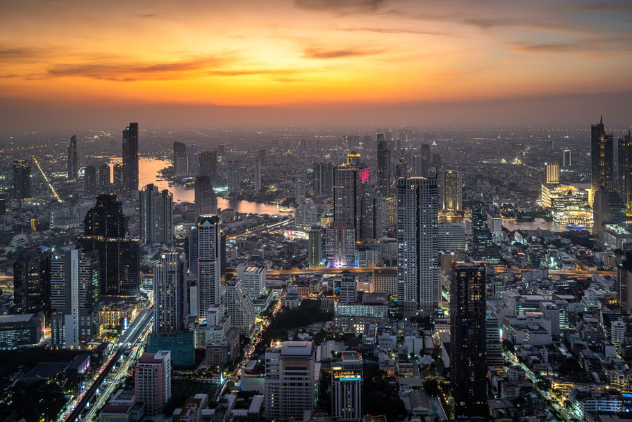 Aussicht vom King Power Mahanakhon