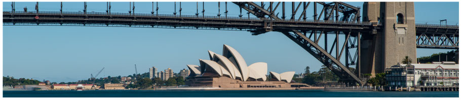 Australia, Australien, Sydney, Opera, Harbour Bridge, Mac Mahons Point, Mc Mahons Point