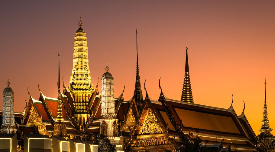 Grand Palace, Bangkok - Aussicht von der Ecke 'City Pillar Shrine'