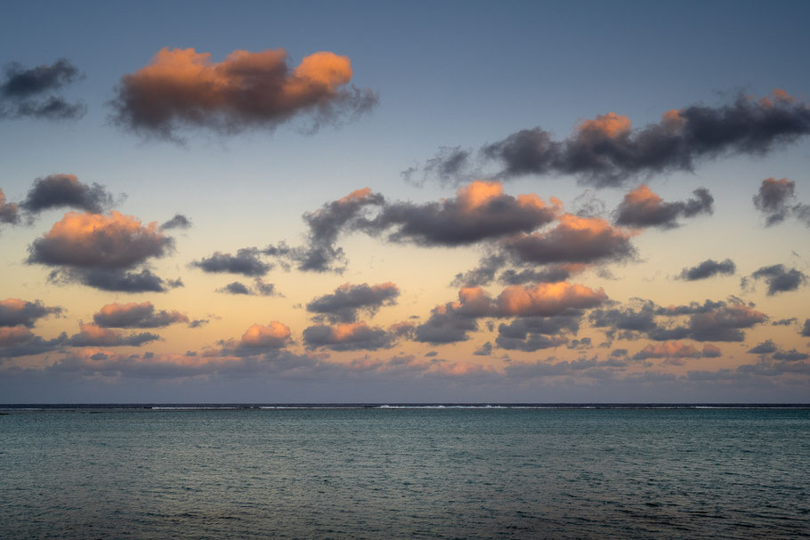 Sunset am Muri Beach, Rarotonga, Cook Islands