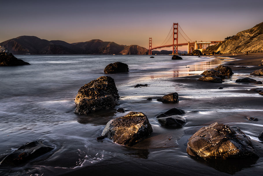 USA, America, Amerika, Kalifornien, California, San Francisco, Golden Gate Bridge, Marshall's Beach