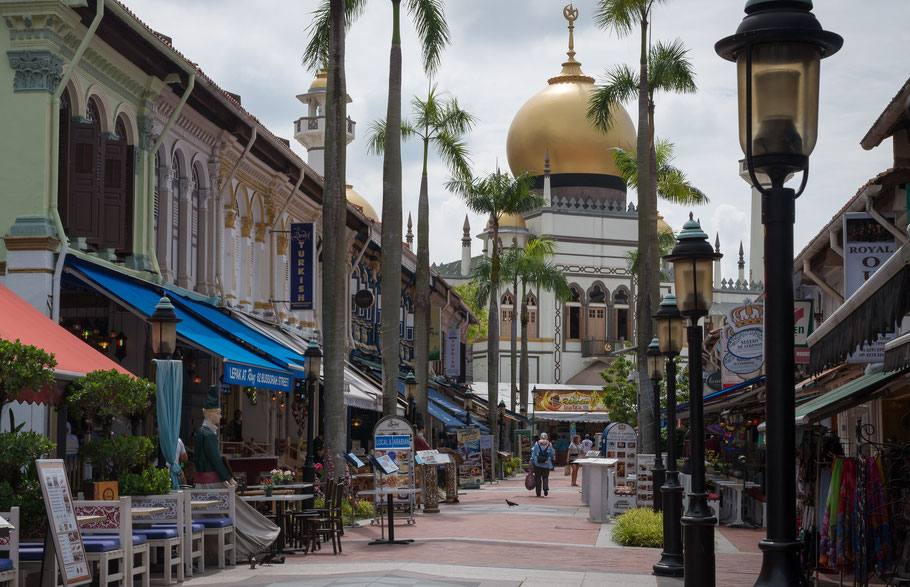 Singapur Arab Street, Kampong Glam Singapur, Kampong Glam, Sultan Mosque