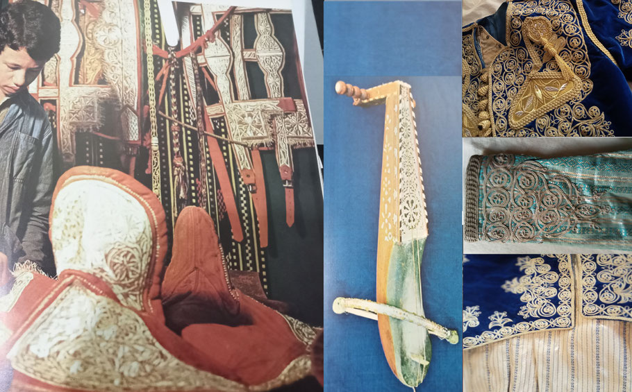 Objets emblématiques de la civilisation arabo-berbéro-andalouse des zianides.