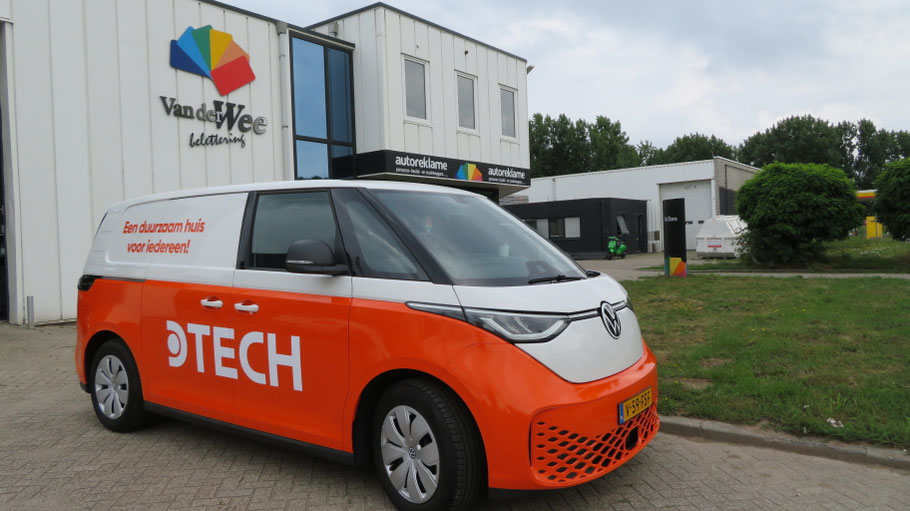 TTA Sneltransport van der wee belettering busbelettering autobelettering