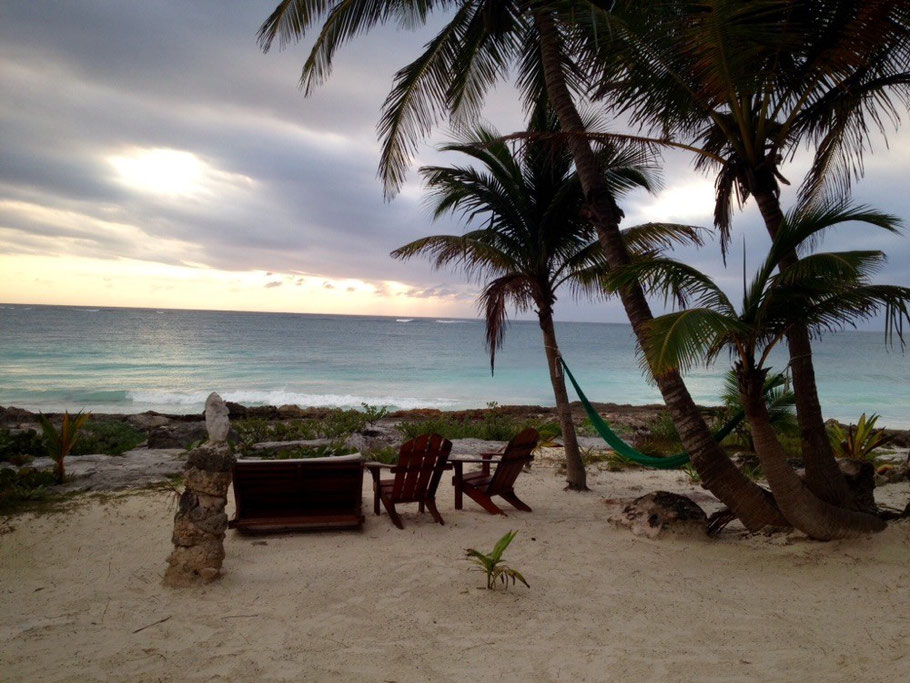 Tulum sunsets aren't half bad