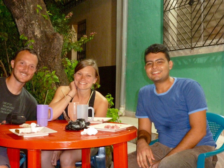 Our El Salvadorian friend, Christian