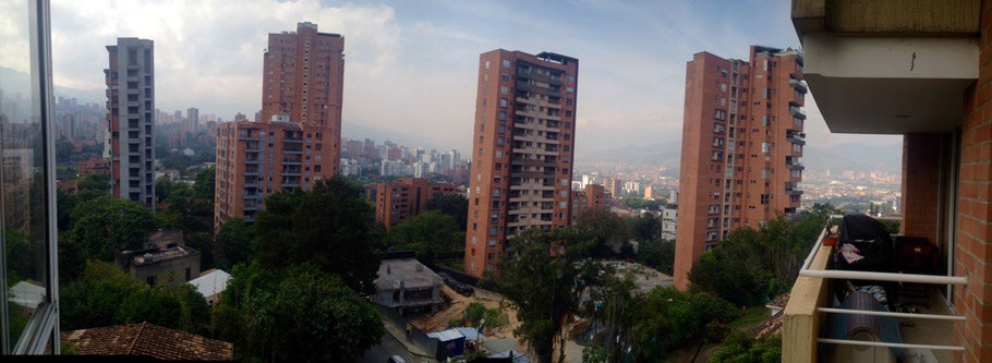 Medellin- view from Karen's balcony