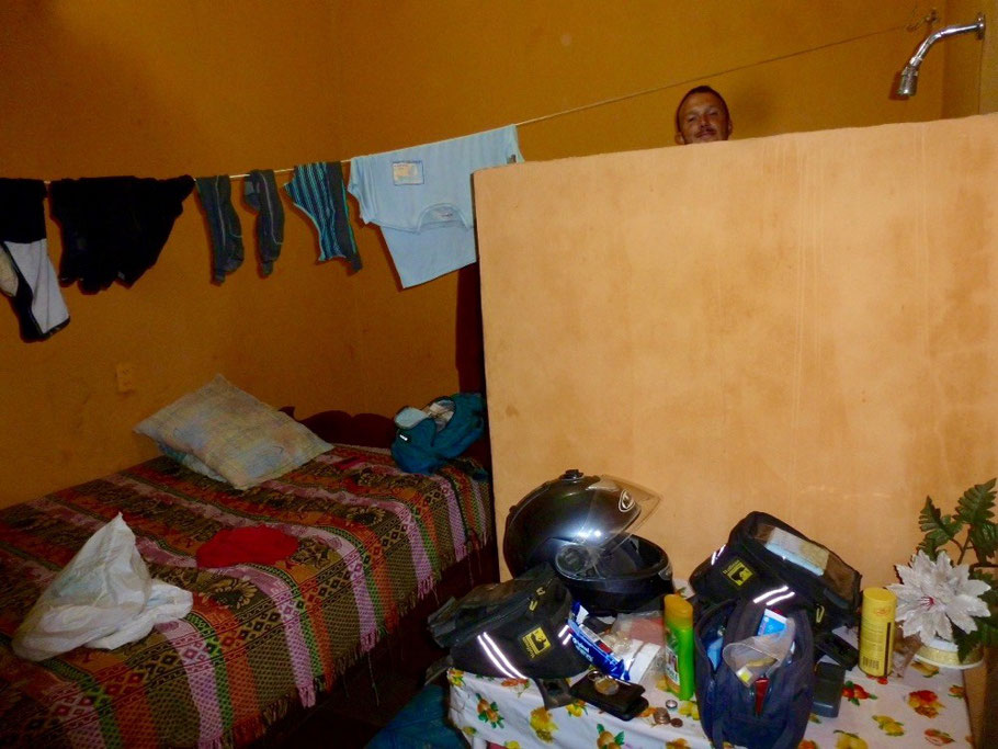 Worst hotel room yet. I shutter just looking at the picture