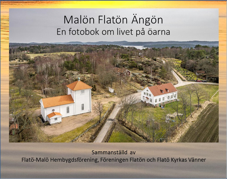 Framsida på den fotobok om livet på öarna som gavs ut 2016 av en arbetsgrupp inom de tre föreningarna