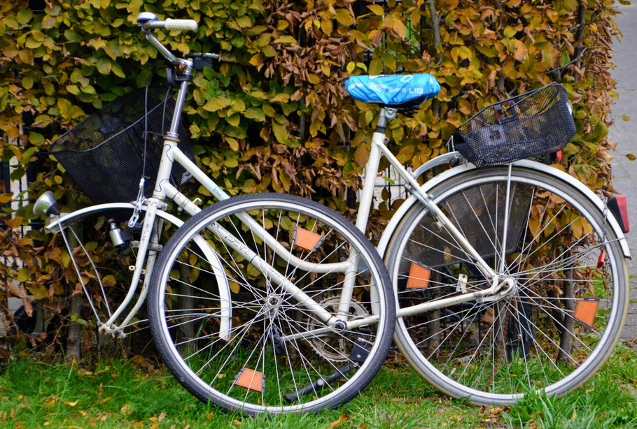 Ein defektes Fahrrad. (Foto: Thorsten Neuhaus)