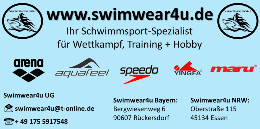 Swimwear4u - Ihr Schwimmsport Spezialist für Wettkampf, Training und Hobby