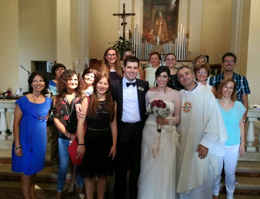 4 settembre 2016: matrimonio Paola e Damiano - S.Biagio (MN)