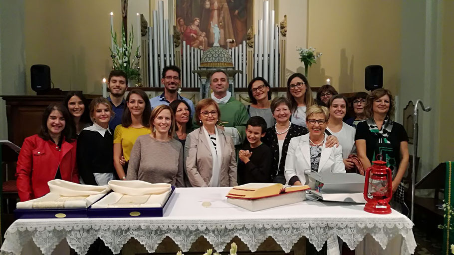 17 settembre 2017 - Santa Messa di saluto a Don Stefano e di ingresso al nuovo parroco Don Mirko - S.Biagio (MN)