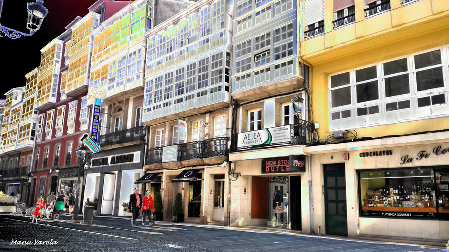 Calle Riego de Agua - La Coruña