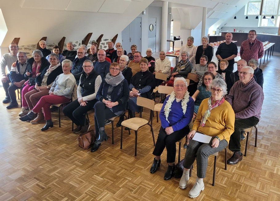 Assemblée Générale du Club des Bruyères de Vebret le 21 janvier 2024 