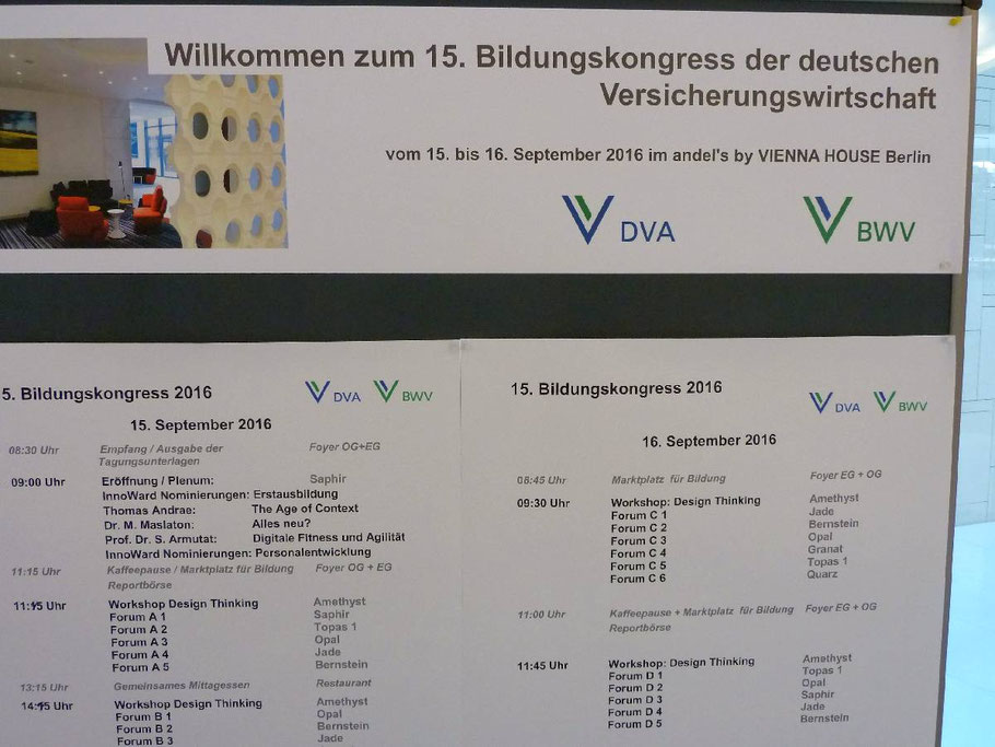 Das Tagungsprogramm