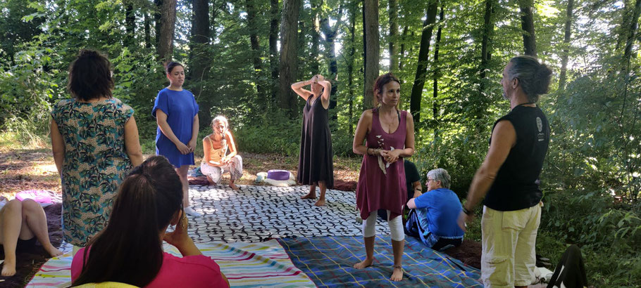 Liveseminar im Wald, Lernstatt 2025