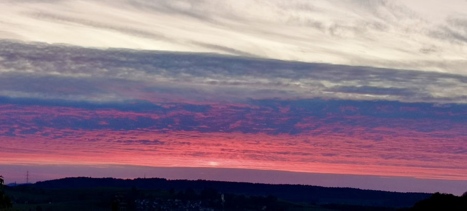 Abendstimmung Bülach, Okt. 19