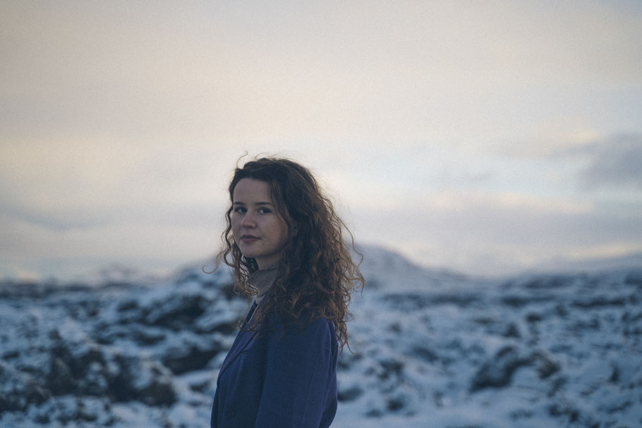 Die isländische Jazzmusikerin Anna Gréta. Bild von Birna Ketilsdóttir Schram. 